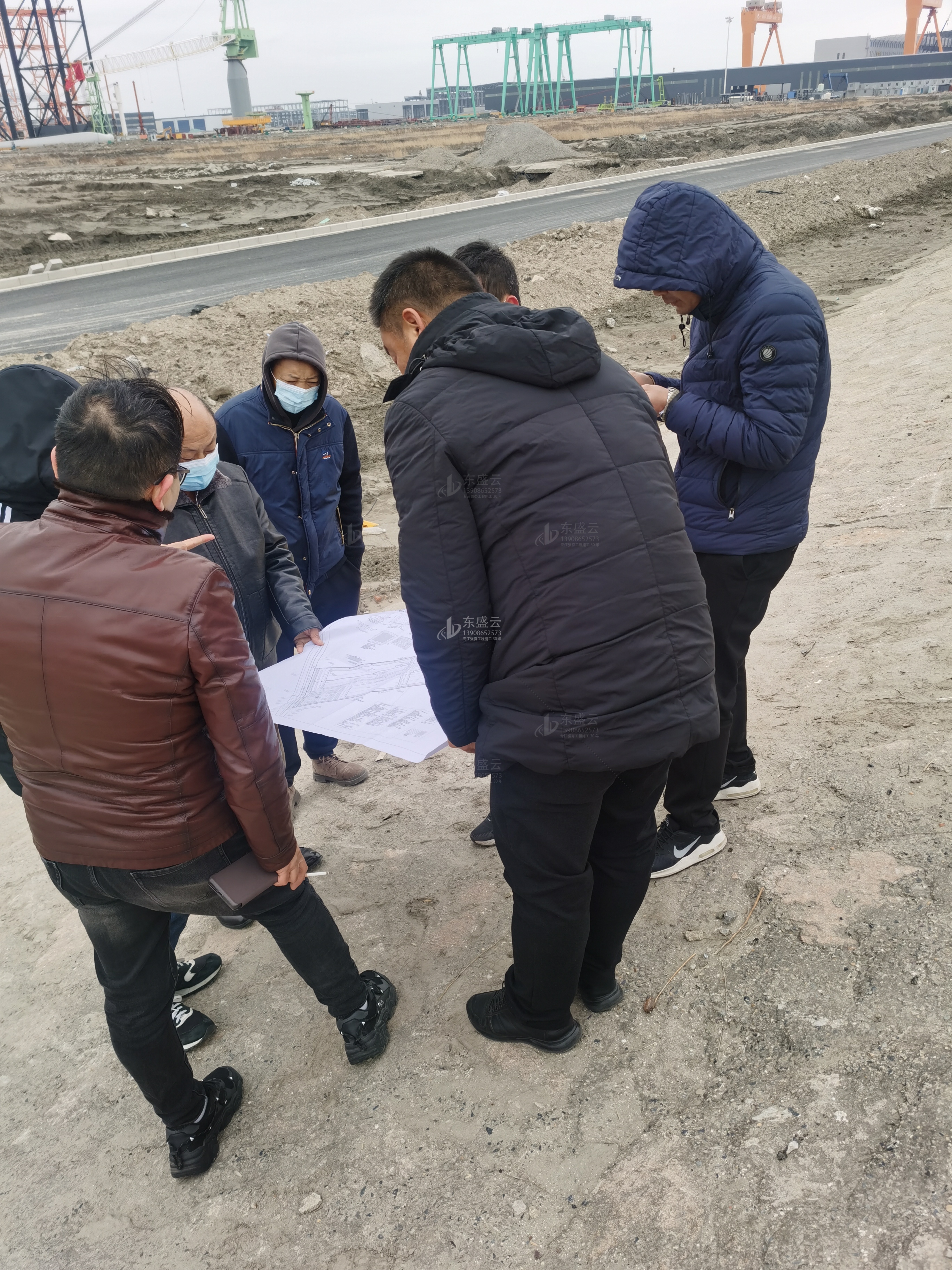 江西大盾構(gòu)機基地平整強夯項目由東盛云承建